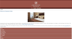 Desktop Screenshot of m.greystonehotels.com